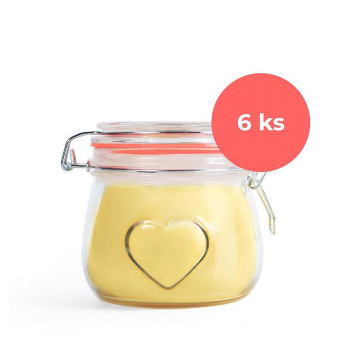Ghí přepuštěné máslo Srdce 500ml BIO - karton 6ks