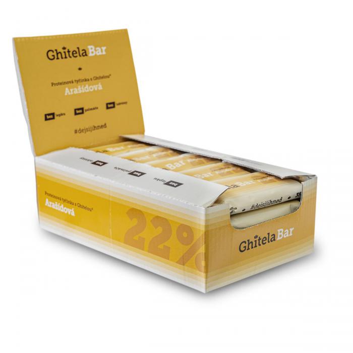 Ghitela Bar® 35g arašídová - karton 20ks
